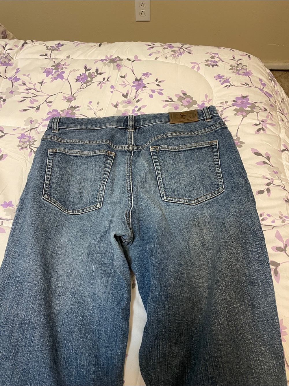 Ralph Lauren Blue Straight Leg Jeans - Picture 5 of 5